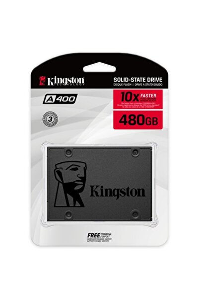 Kingston SSD диск A400, 480GB, SATA III