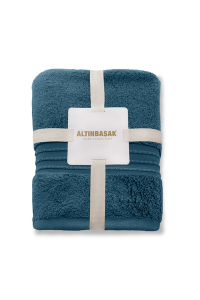 Altınbaşak Soft Microcotton Cotton 2-Piece Hand Towel Set 50 X 90 Petrol