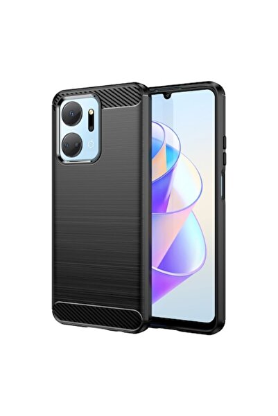 OEM Carcasă pentru Honor Play 40 Plus / X7a, Carbon, Negru