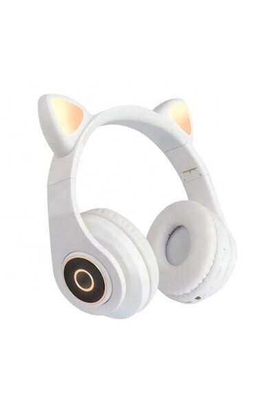 Mercaton Ασύρματα ακουστικά με αυτιά γάτας, πτυσσόμενα, ενσωματωμένο μικρόφων...