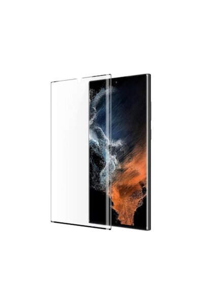 OEM Advanced Protection Film for Samsung Galaxy S22 Ultra - Curved Tempered Glass, 9H Hardness, Transpar