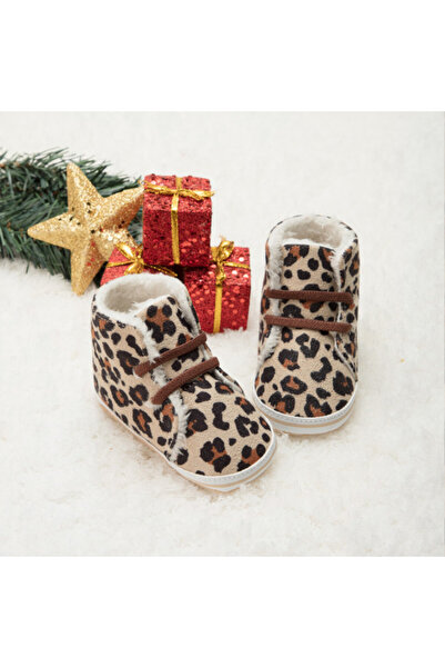 Superbaby Furry booties for girls with Printed
