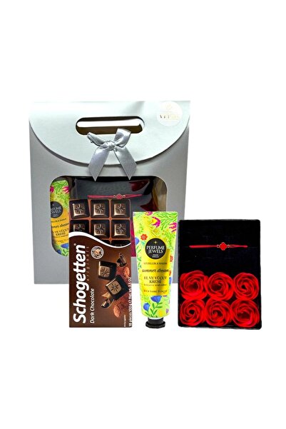 velve Συσκευασία βανίλιας, Schogetten, κουτί με βραχιόλι και σαπουνένια τριαν...