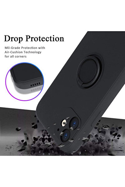 Toolsy Husa protectie Flippy compatibila cu Apple iPhone 12 Mini Liquid Silic...