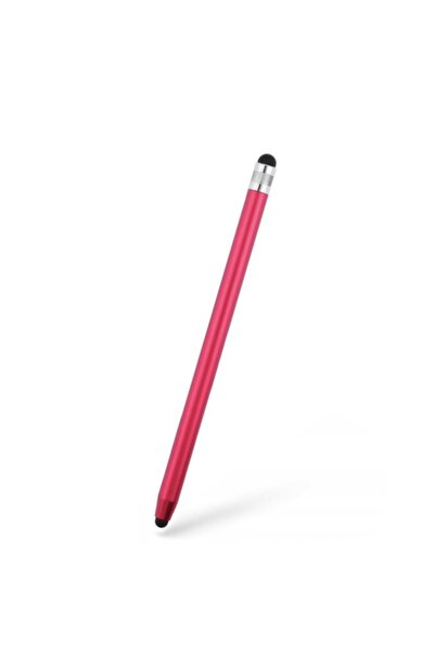 Bibilel Universal 2-in-1 Stylus Pen for Tablet, Phone, or Laptop Touch Screen, Red