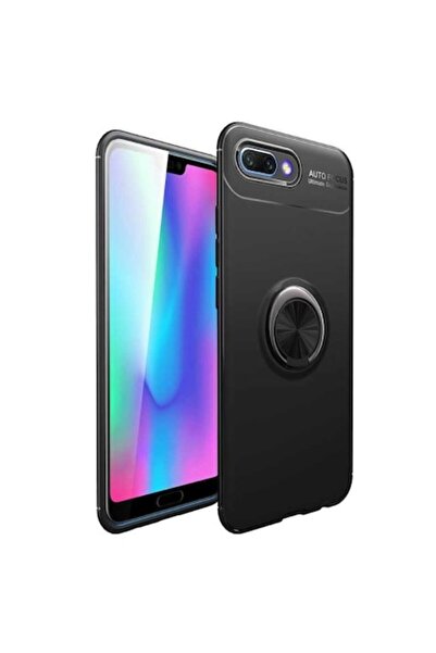 SOHO Husă de protecție cu inel magnetic rotativ pentru Huawei Honor 10, silic...
