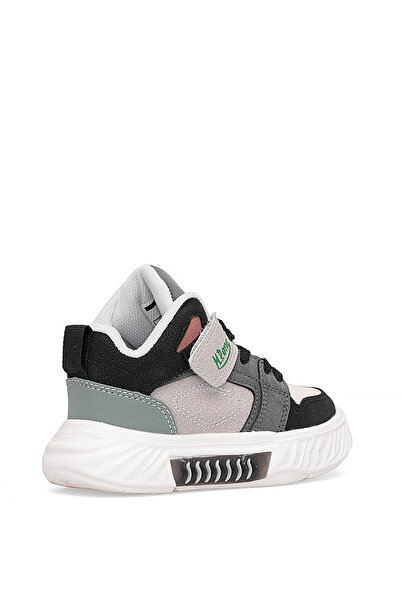 M.P. M.P 252-3510PT Patik Erkek Çocuk Yürüyüş Ayakkabısı Siyah - Gri