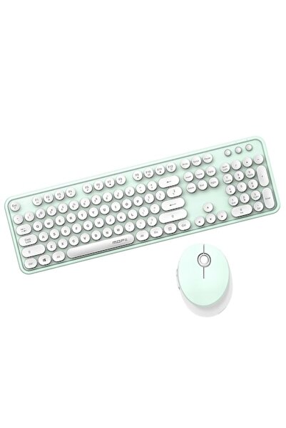 Bibilel Kit multimedia keyboard and wireless mouse, 2.4 GHz, 1600 DPI, 3 buttons and scroll, Sweet edition,