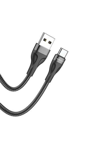 Borofone USB-A - USB-C Data and Charging Cable BX61, 18W, 1m, Black