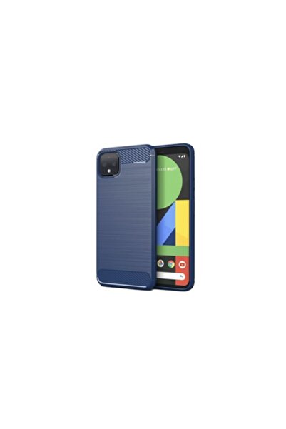 SOHO Case for Google Pixel 4, bumper with carbon inserts, Navy