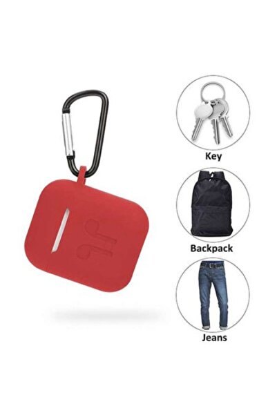 SOHO Protective Case for Apple AirPods, Red