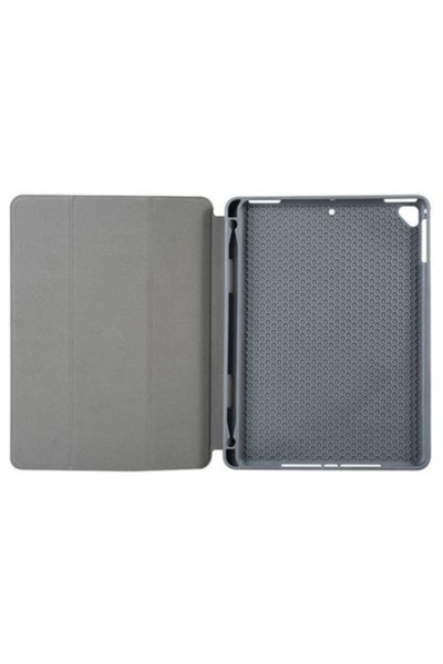 SOHO Book Cover Case for iPad 2017/2018, 9.7 inch, Gray