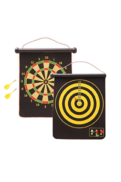 Flippy Set de joc cu darts, două table de joc, 6 darts incluse, magnetică, di...