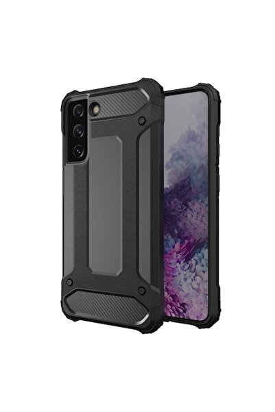 OEM Husă de telefon pentru Samsung Galaxy S23+ S916, Hybrid Armor Tough, Neagră