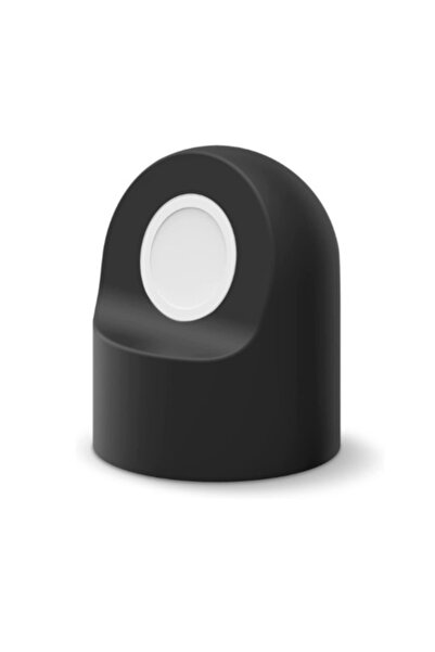 OEM Suport compact din plastic pentru Apple Watch, negru - Soluție minimalistă de încărcare
