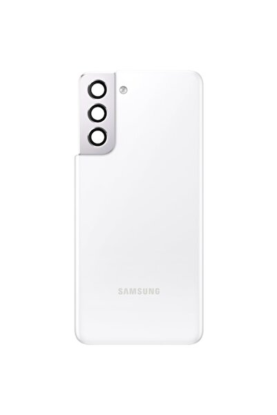 Samsung Capac baterie pentru Galaxy S21 5G G991, alb (alb fantomă)