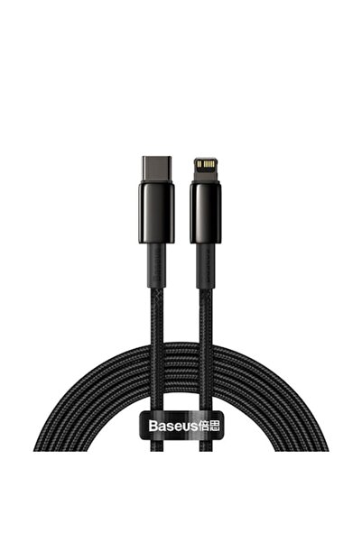 Baseus USB-C to Lightning Data and Charging Cable Tungsten, 20W, 2m, Black