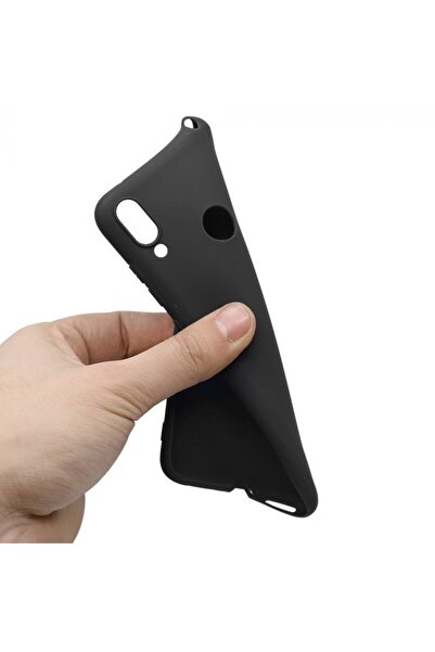 Huawei Husa Y7 2019 Liquid Silicone Case Negru
