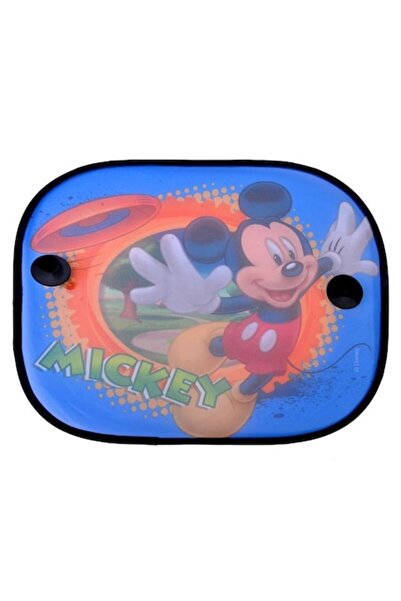SOHO Set cu 2 parasolare auto cu ventuză, imprimeu Mickey Mouse, 44 x 36 cm, ...