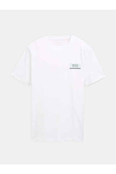 Tom Tailor Denim Ανδρικό T-Shirt 1043491 Λευκό