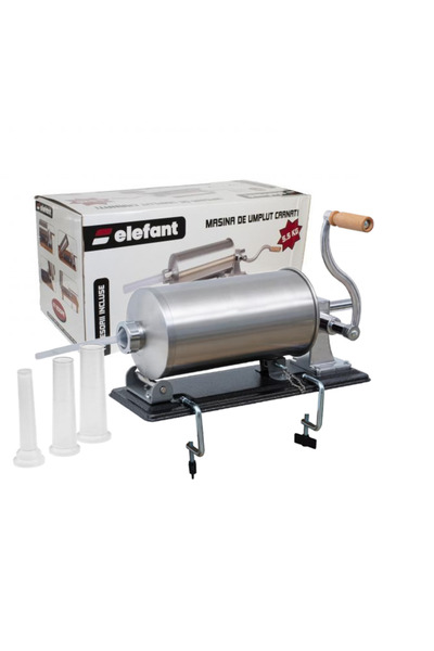 elefant Aparat facut Carnati KY-2010PA, 5,5 kg, metal/inox, Orizontal/Rabatab...