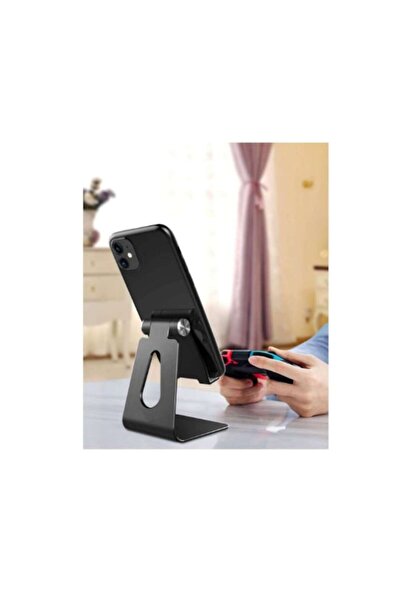 OEM Metal Desk Stand for Phone, Black