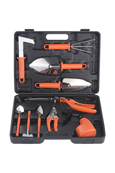 Flippy Set 10 Unelte de Gradina, Flippy, pentru Plantare Prelucrare Sol si In...