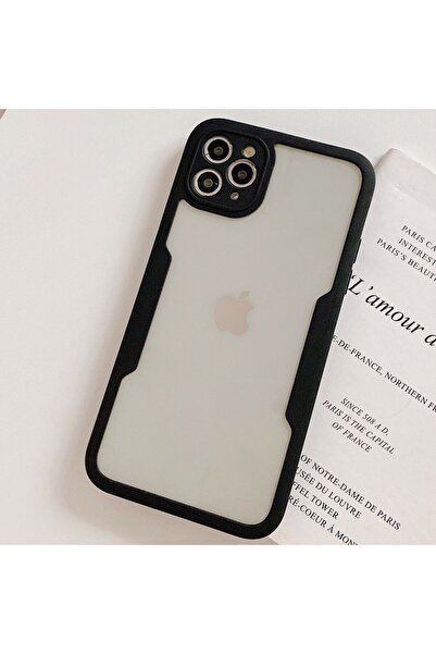 Flippy Max Defence Case for iPhone 12 Pro - Black Bumper, Double Front Transparent, Full 360 Protection