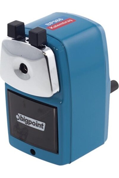 Bigpoint Desk Type Arm Pencil Sharpener Large Blue