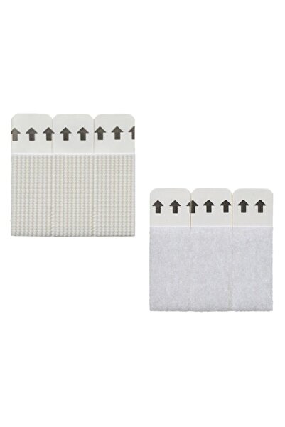 SOHO Set cu 12 benzi adezive cu velcro pentru agățarea tablourilor sau a altor obiecte mici și medii, 4,8 x 1,6