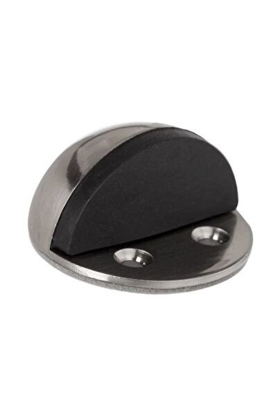 Bibilel Opritor de ușă din oțel inoxidabil, fixat cu dibluri incluse, argintiu