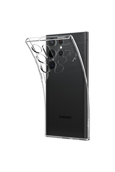 Spigen Carcasă pentru Samsung Galaxy S23 Ultra S918, Cristal Lichid, Transpar...