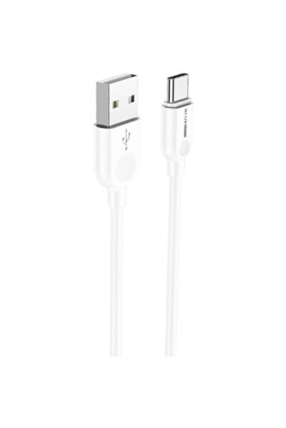 Blue Power USB-A to USB-C Charging and Data Cable BC2BX14 LinkJet, 18W, 2m, White