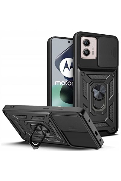 Tech-Protect Husă pentru Motorola Moto G53, CamShield Pro, Neagră