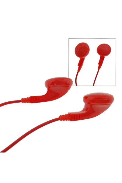 SOHO Casti audio jack 3.5 mm cu volum control si microfon, Red