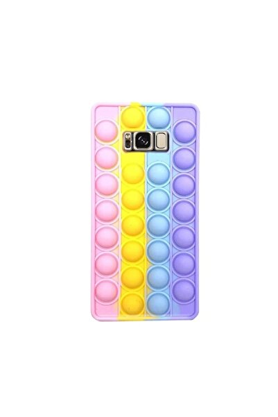 SOHO Carcasă compatibilă pentru Samsung Galaxy S8, silicon Pop-it, multicoloră