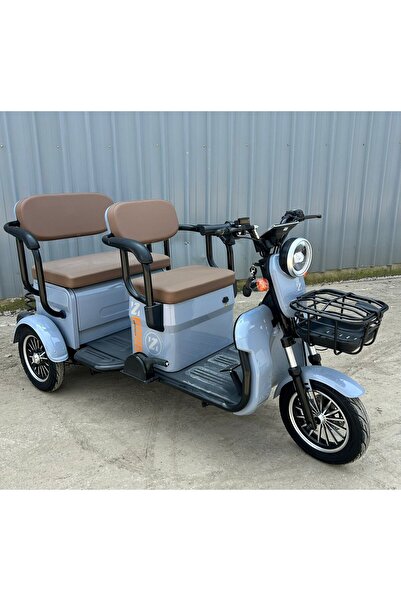 12 volt elektronik Tricicleta electrica V6 fara permis cu 2 locuri si spatiu mare de depozitare – Motor 1800W, Baterie