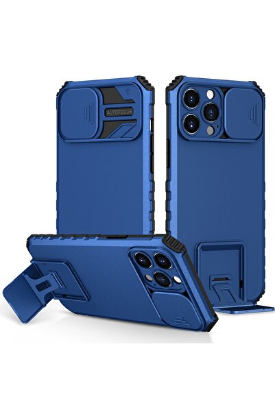Flippy Defender Case with Stand for Samsung Galaxy S21 FE - Blue (Flippy)