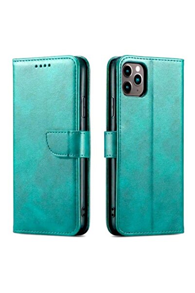 e-Eunoia Art Husa pentru Oppo A58 4G, Marva Wallet, Precision Fit, Verde
