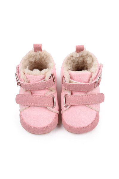 Bebelul Pink fur booties - Fur