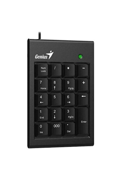 Bibilel Tastatura numerica cu fir USB, 19 taste, negru, BBL453