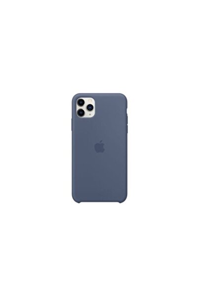 SOHO Husa cu logo Apple pentru iPhone 11 Pro, silicon, Albastru