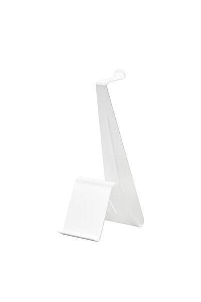 Bibilel Suport metalic pentru telefon, tabletă și căști, alb, IKA-BBL6557