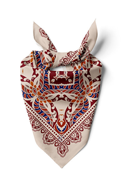 tuaipek Pusula Desen 55x55cm Bandana/Fular