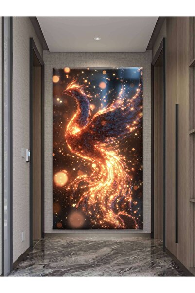 ESLEM ANKANIN YÜKSELİŞİ BASKI KANVAS TABLO