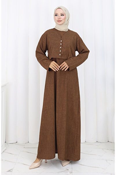 sefamerve Jacket Jile Double Suit 2155-08 Brown