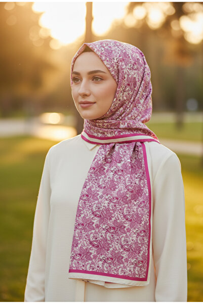 tuaipek HÜMAYUN Etnik Desen Pure Touch Koton Şal 75x185cm