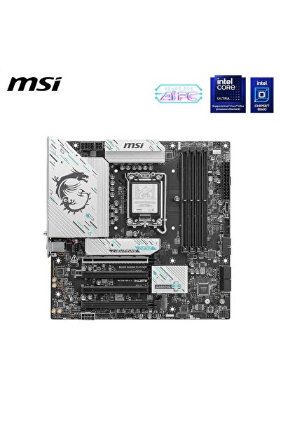 MSI B860M GAMING PLUS WIFI mATX Motherboard