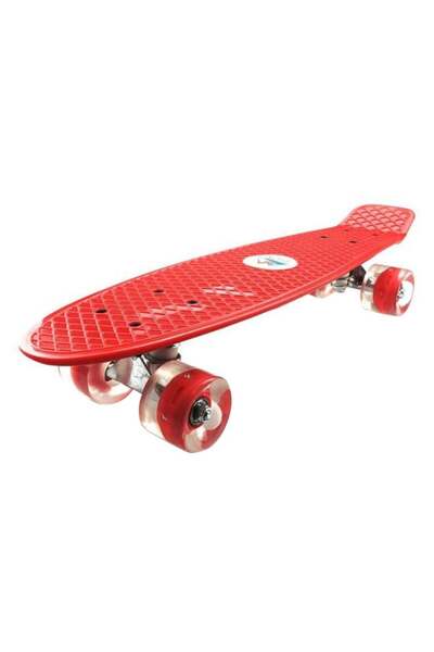 Generic Fish Shape Flash Wheels Skateboard With Carrying Bag And Tool 31.8 inch