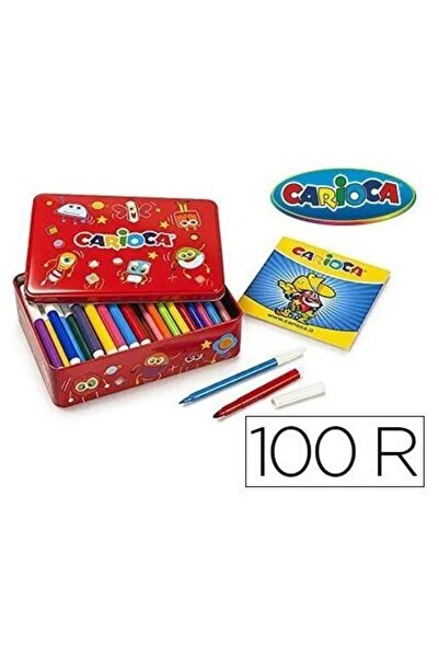 CARIOCA Süper Yıkanabilir Keçeli Kalem Seti 100'LÜ Adet